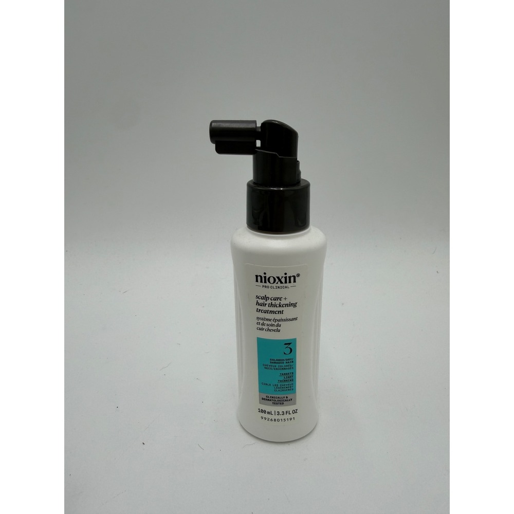 Nioxin Pro Clinical System 3 Scalp Care Hair Thickening Treatment 3.3oz 100ml